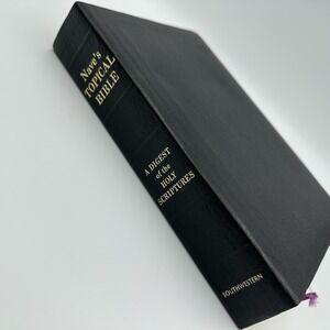 Vintage Naves‎ Topical Bible Digest Of Holy Scriptures 1962